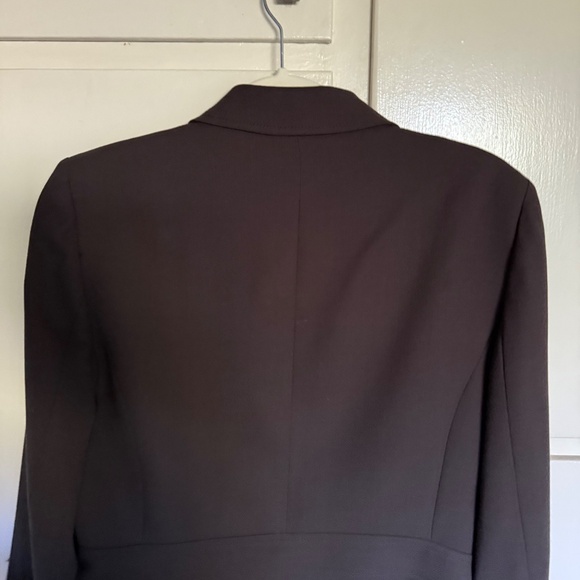 J. Crew Brown 100% Wool Blazer 2 button Size 10 Tall Corpcore‎ Career - Picture 9 of 11